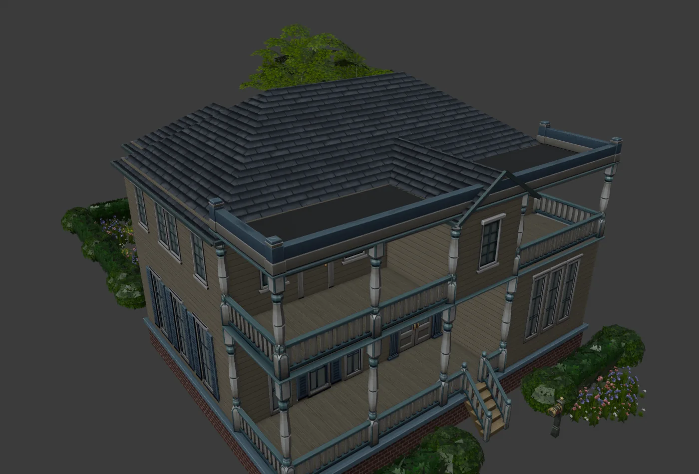 Built straight from the Blender add-on